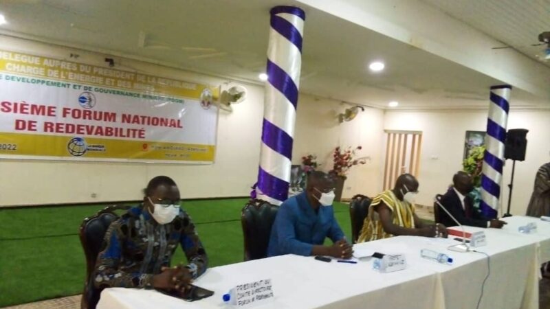 Togo : fin du PDGM et lancement du 3ème forum national de redevabilité du secteur minier