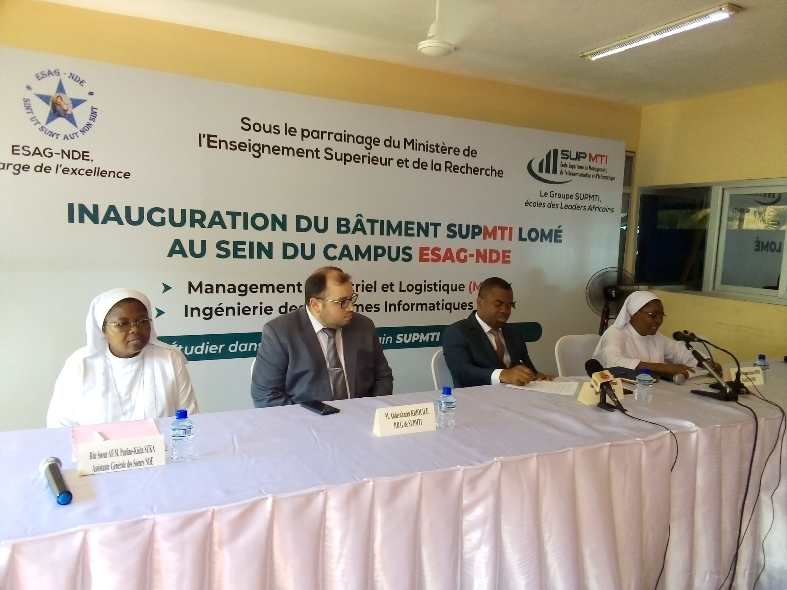 Education: délocalisation des parcours du Groupe marocain SUPMTl au Togo : une aubaine pour les apprenants nationaux