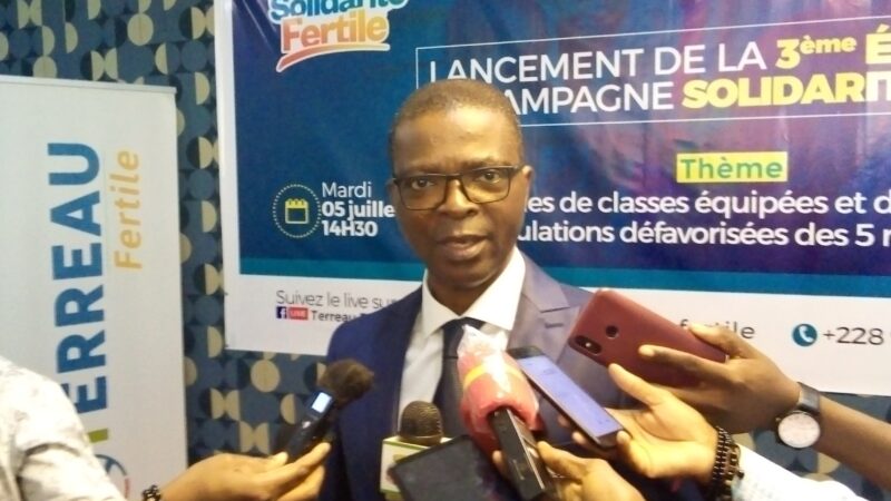 Togo: l’association Terreau Fertile annonce le démarrage de la campagne « Solidarité Fertile » 2022