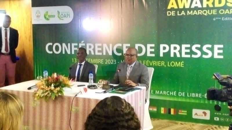 Monde de la Propriété intellectuelle/ Lomé accueille les Awards de la marque OAPI
