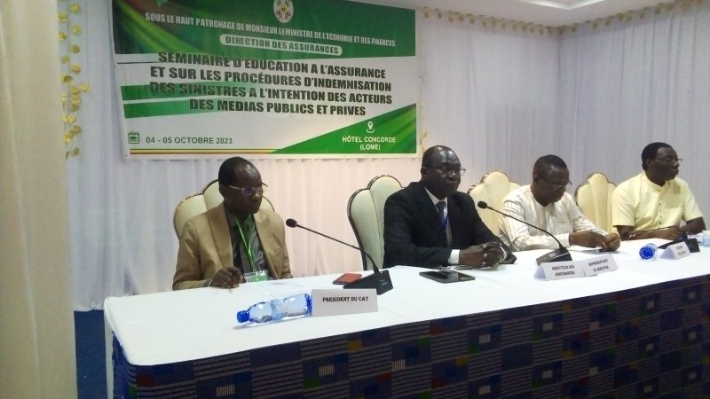 Togo/ Education à l’assurance : les acteurs des médias outillés sur les procédures d’indemnisation des sinistres