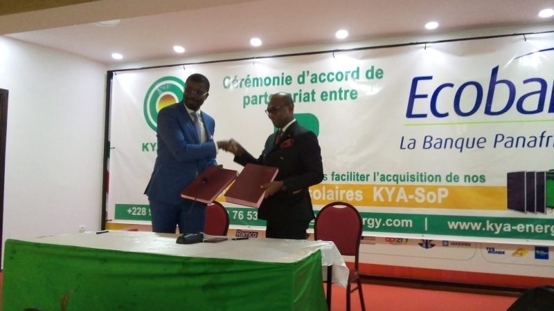 18 ème FIL : KYA-Energy Group et Ecobank en accord pour une transition énergétique au Togo