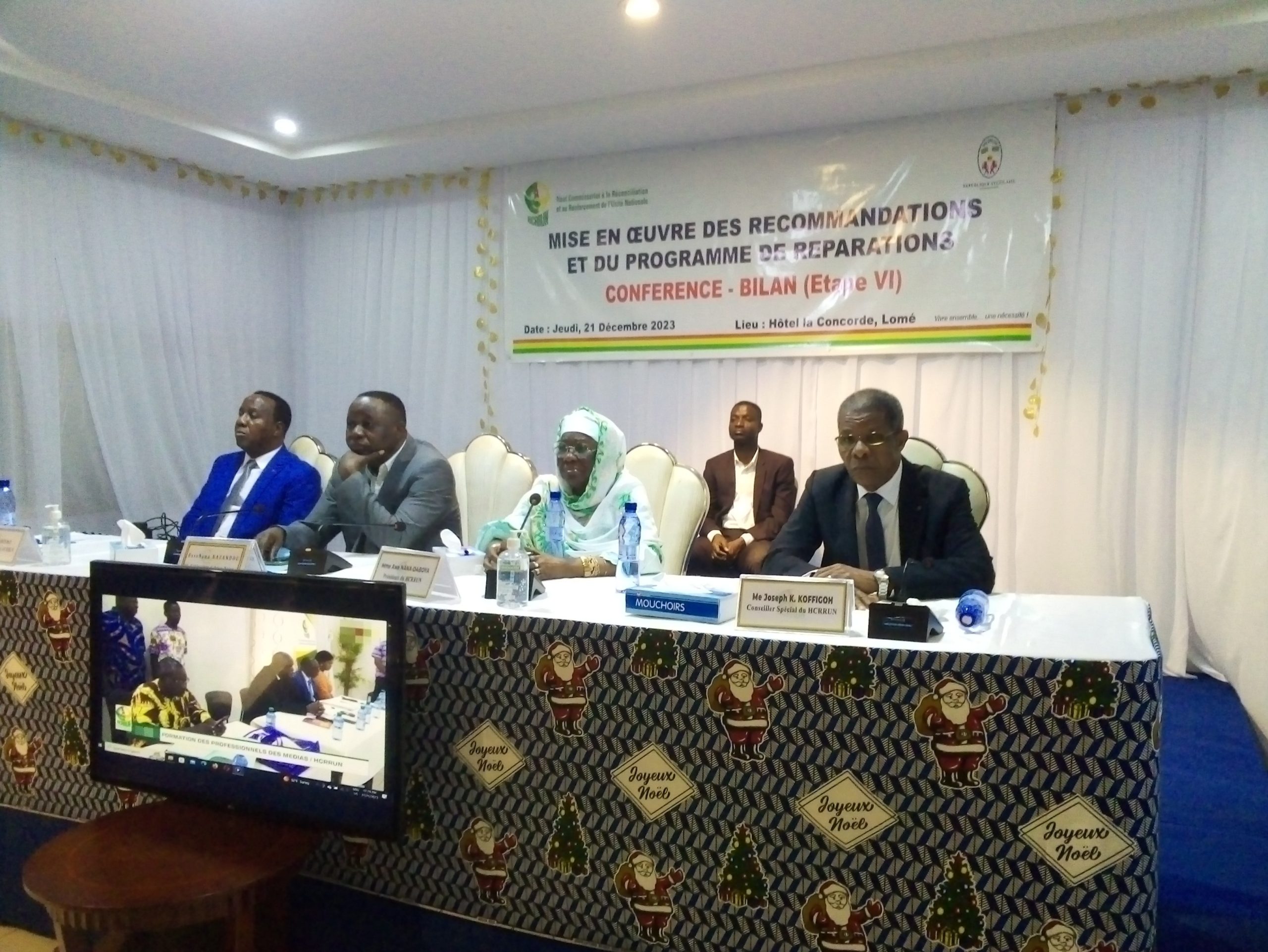 Togo/ HCRRUN : la mise en œuvre des recommandations et du programme de réparation de la CVJR se poursuit