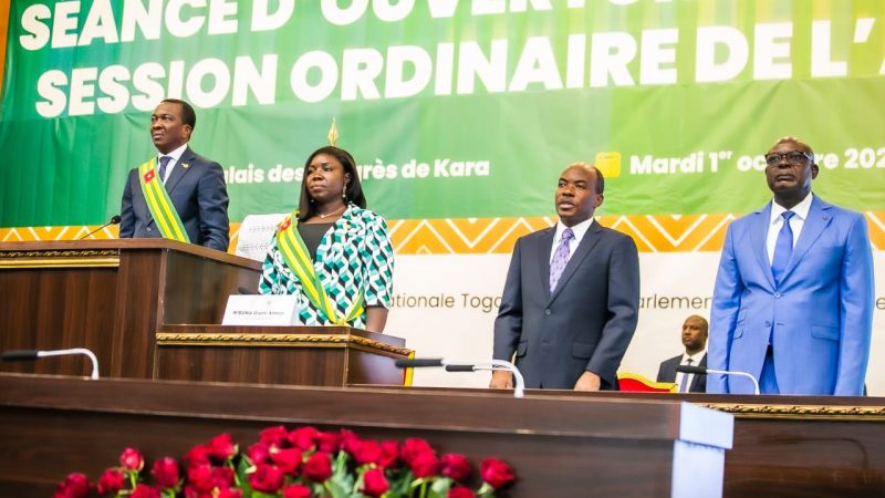 Togo : la 2 ème session ordinaire 2024 de l’ Assemblée nationale ouverte à Kara