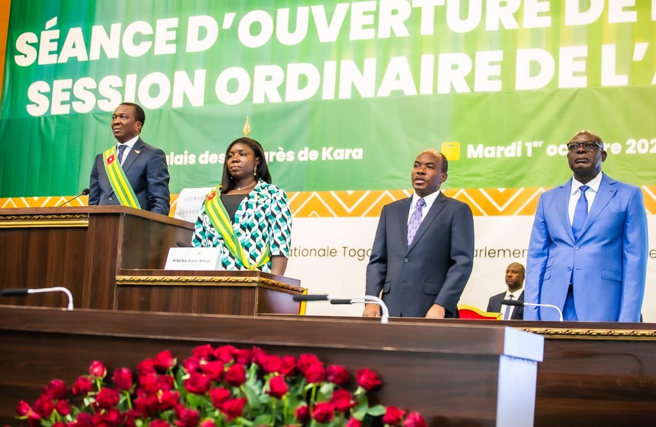 Togo : la 2 ème session ordinaire 2024 de l’ Assemblée nationale ouverte à Kara