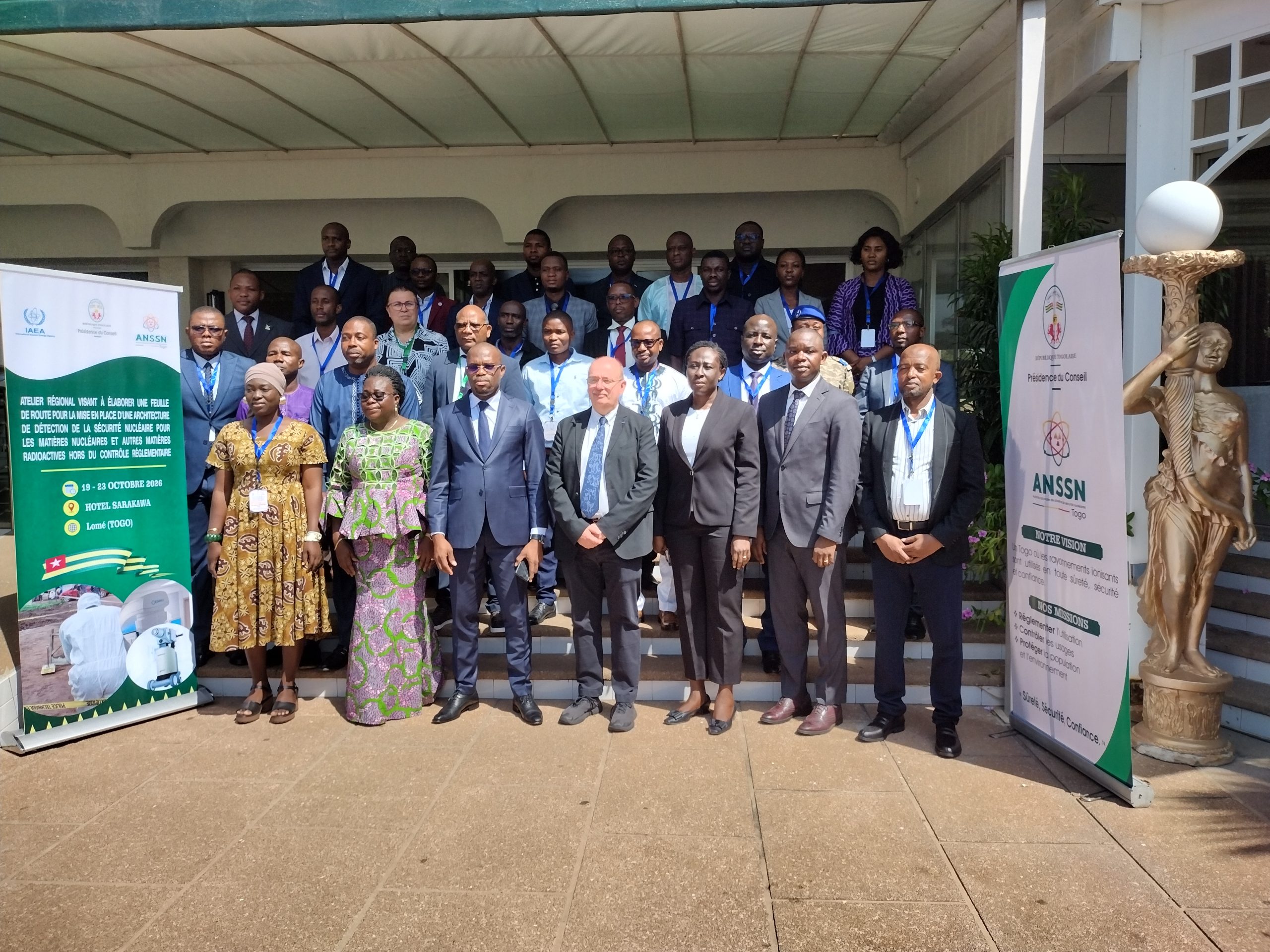 Energie nucléaire : cinq pays africains mettent en place à Lomé les règles de conduite réglementaire en matière de sûreté et de sécurité nucléaires